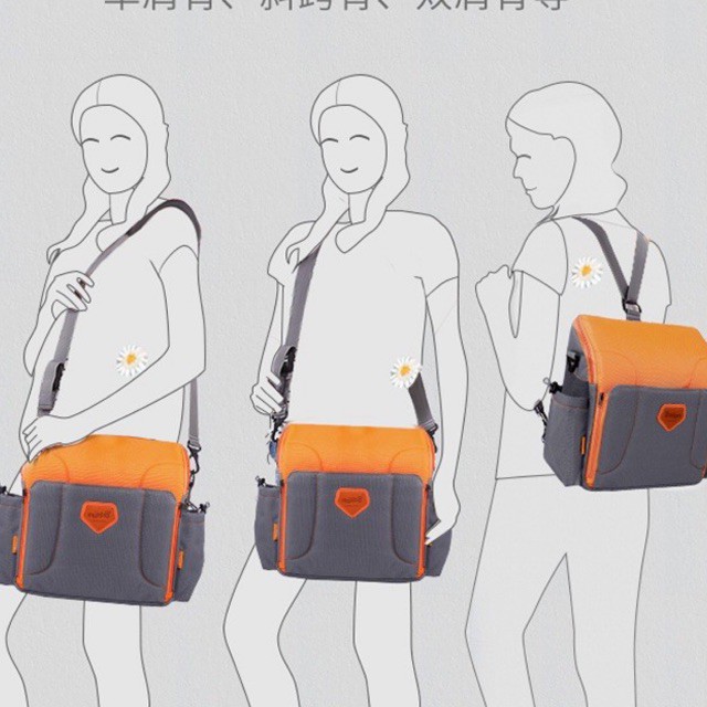 Ghế ngồi cho bé gấp gọn dạng balo đựng đồ 2in1