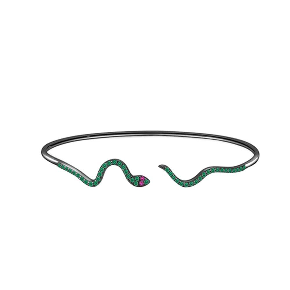 Vòng Tay Hình Rắn Thời Trang Hàn Quốc Có Thể Điều Chỉnh Cho Nữ