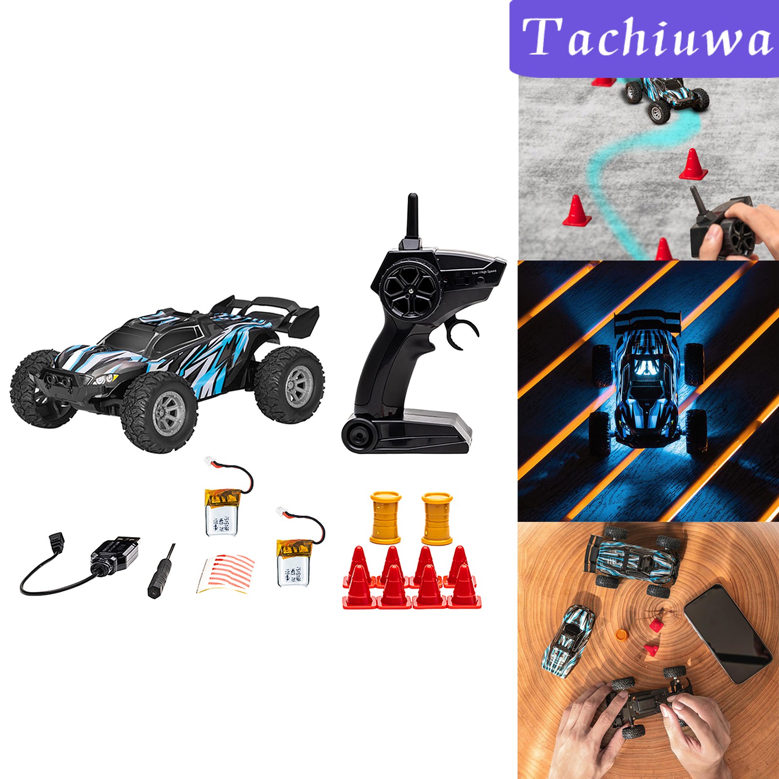 RC Xe Tải Địa Hình Điều Khiển Từ Xa Tốc Độ Cao S658 1 / 32 2.4ghz 2wd 1