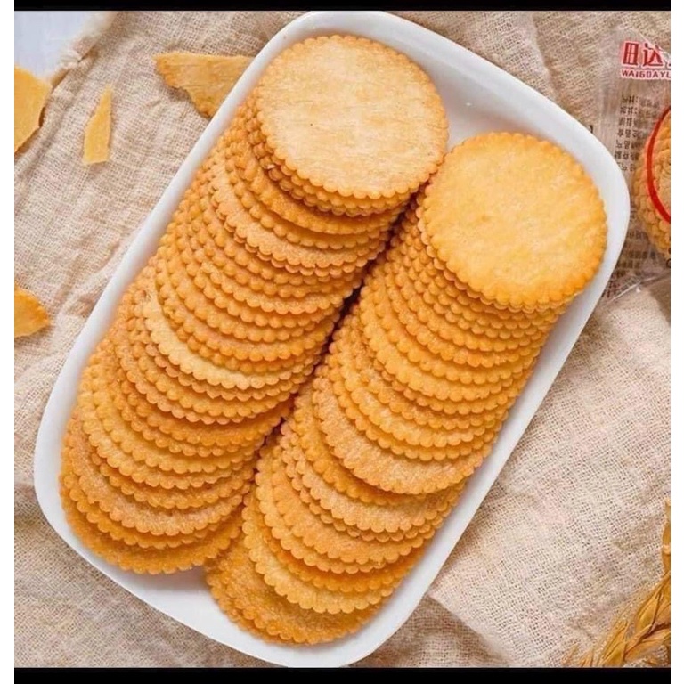Bánh quy mặn đồng tiề n thùng 1 ký