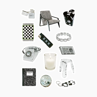 daice || homestuff sticker pack (13) - bộ 13 sticker/nhãn dán/decal chống nước trang trí