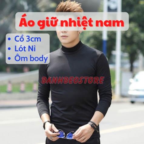 Áo giữ nhiệt nam 🍀 Áo thun lạnh lót Nỉ siêu ấm, ôm body dài tay, chất mềm mại co giãn 4 chiều nhiều màu dành cho nam !