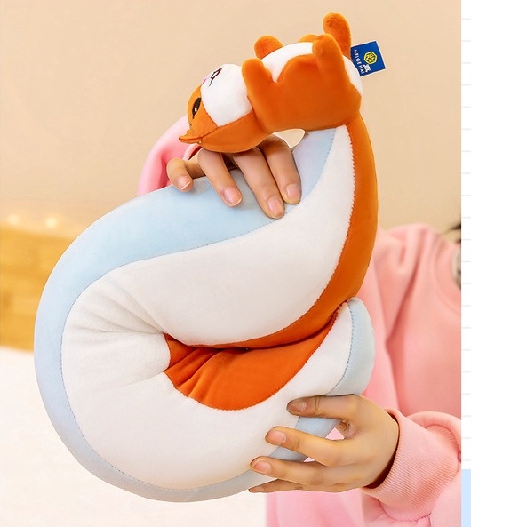 Gấu Bông Sóc Đuôi To, Sóc Bông Đuôi Dài Làm Gối Ôm Cute Có Khóa Kéo, Hàng Minío Cao Cấp Kiểu Dáng Dễ Thương