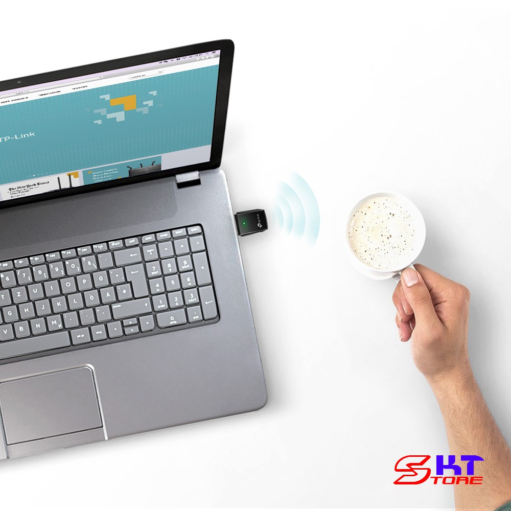 USB Thu Sóng Wifi Tp-Link Archer T2U Băng Tần Kép Chuẩn AC Tốc Độ 600Mbps - Hàng Chính Hãng | BigBuy360 - bigbuy360.vn
