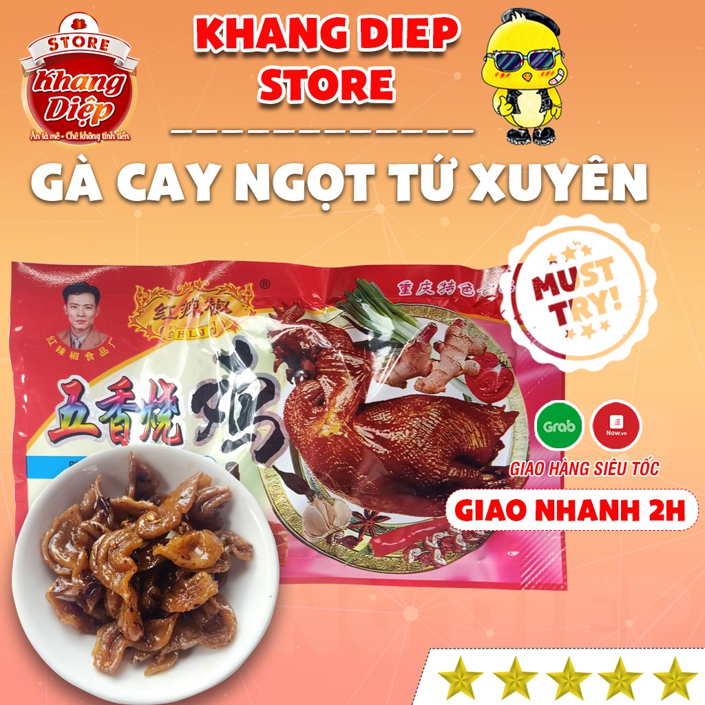 Gà cay- Gà ngọt Tứ xuyên