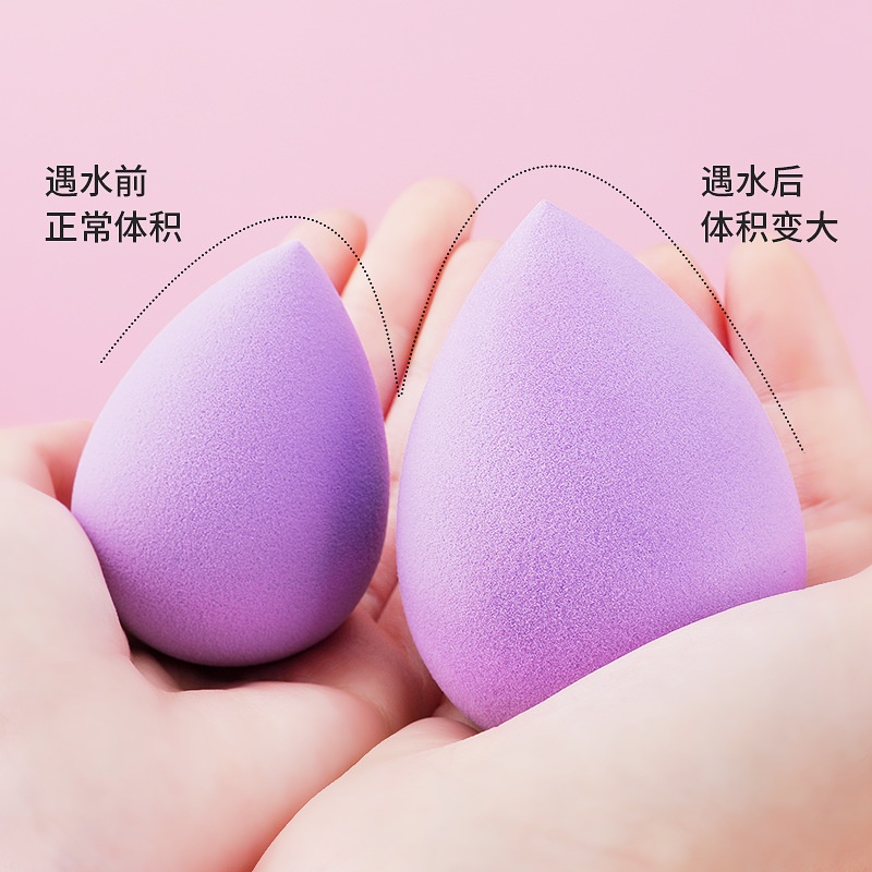 Mút Trang Điểm Hình Quả Trứng Phong Cách Hàn Quốc Dùng Được Cả Khi Khô Và Ướt