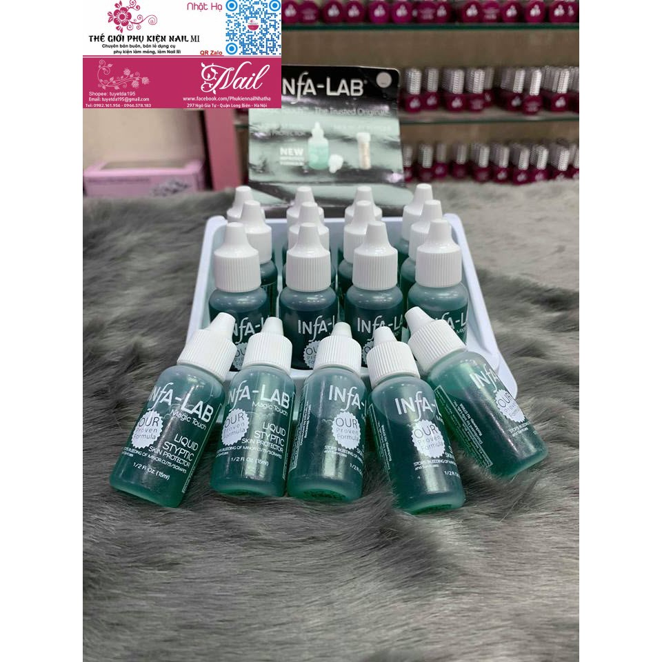 Dung Dịch Cầm Máu làm Nail (1 chai)