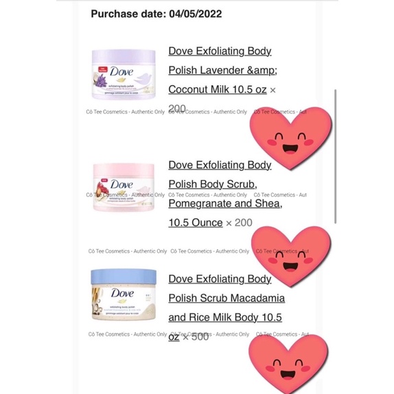 Tẩy Tế Bào Chết Body Dove Us