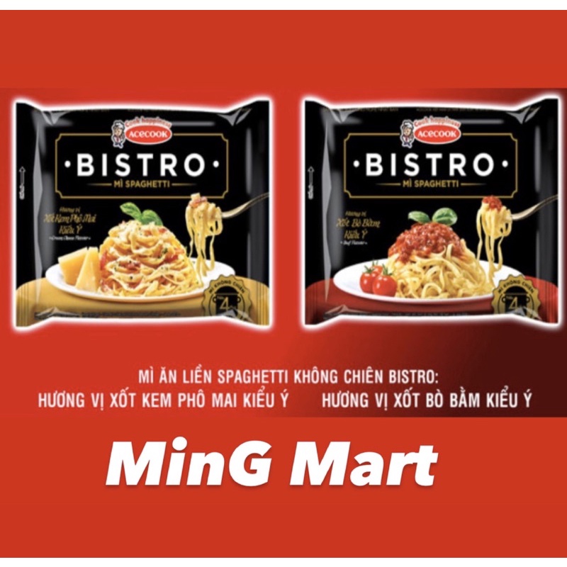Mì Spaghetti Bistro Phô Mai / Bò Bằm Acecook | BigBuy360 - bigbuy360.vn