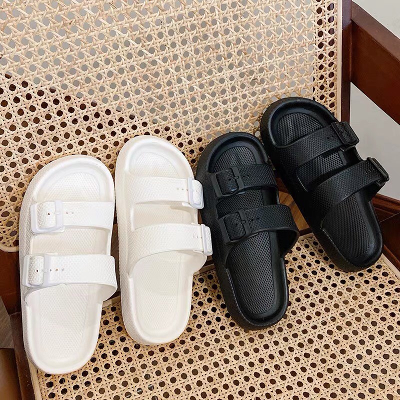 Dép lê hai quai ngang, dép xốp siêu nhẹ, hàng hottrend trẻ trung 2022