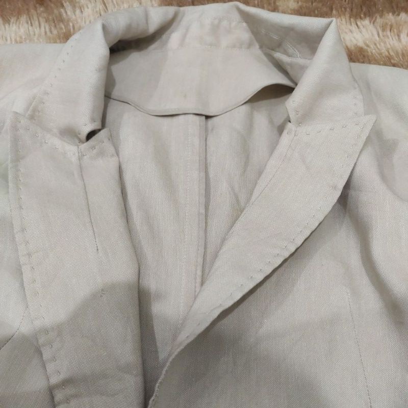 Blazer Hàn size lớn màu beige