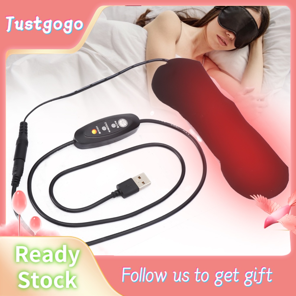 Máy sưởi ấm mắt bằng hơi nước có cổng sạc USB tiện dụng