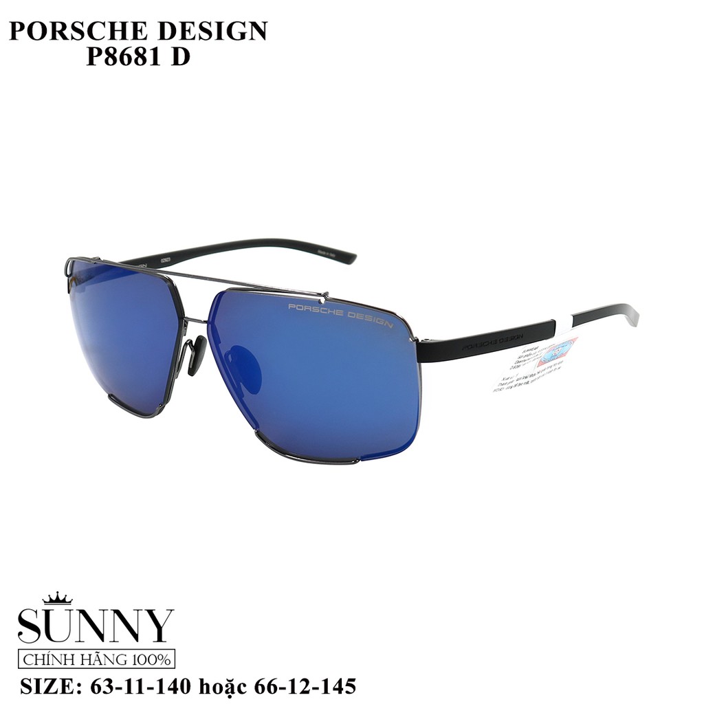 Kính mát Porsche Design P8681 D chính hãng, bảo hành toàn quốc