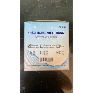KHẨU TRANG Y TẾ 4 LỚP