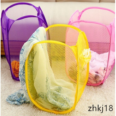 Giỏ Vải Đựng Đồ Giặt Gấp Được 6 Màu