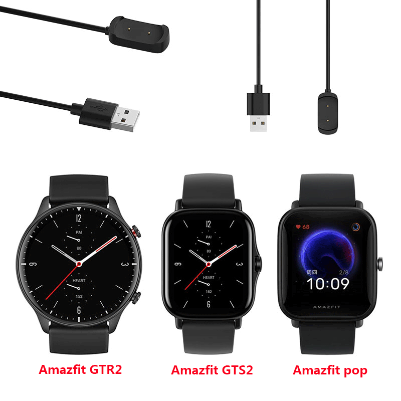 Cáp sạc USB dài 1m cho đồng hồ thông minh Xiaomi Huami Amazfit Gtr 2 / Gts 2 / Amazfit Bip U / Pop