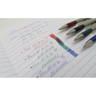 Bút bi bấm KÝ TÊN Nhật ZEBRA -F301 ( Tặng 1 ruột viết cùng loại )