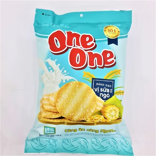 Bánh Gạo One One Vị Sữa Ngô 150g