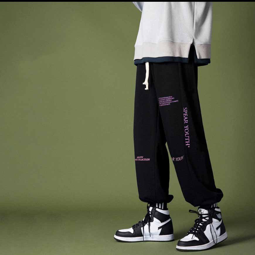 Quần ống rộng nam nữ unisex, quần jogger lưng thun thể thao thiết kế dây rút mặc suông bo gấu YOUTH 2023 M01