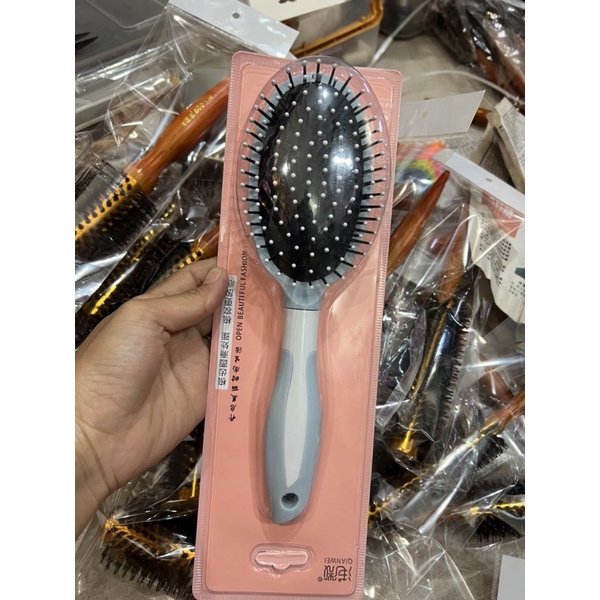 lược bàn gỡ rối mát xa da đầu túi khí chất liệu nhựa siêu mềm siêu đẹp giá rẻ
