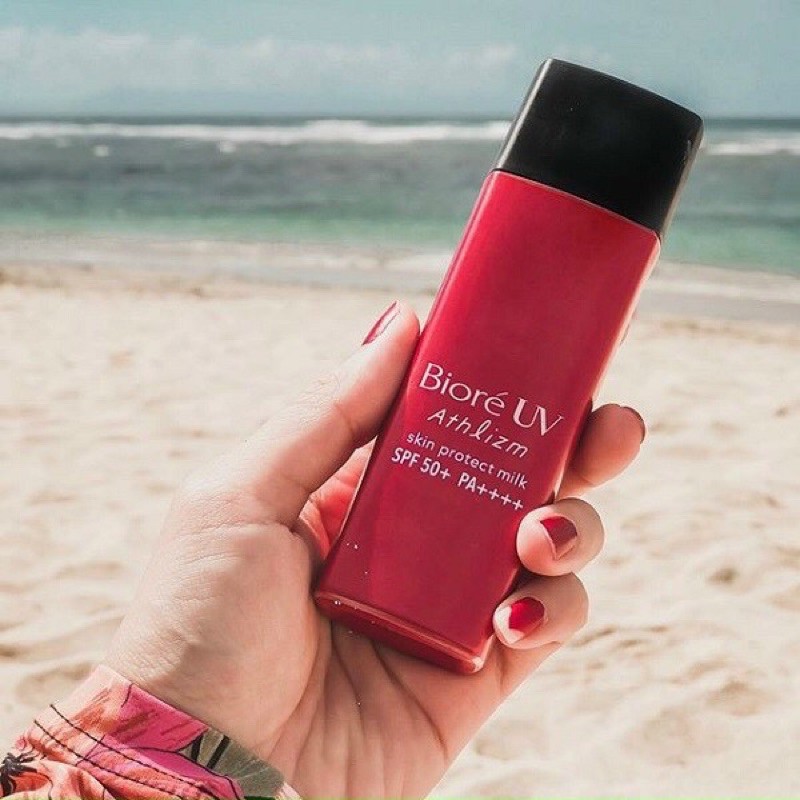 Kem Chống Nắng Biore ❤ Freeship❤ Sữa chống nắng Biore UV Athlizm Skin Protect Milk