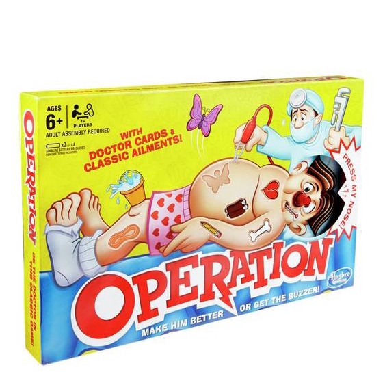 Trò chơi gia đình vui nhộn- Boardgame OPERATION GAME - I'm a Doctor
