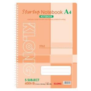 Sổ lò xo đơn A4 - 400 trang; MS: 394