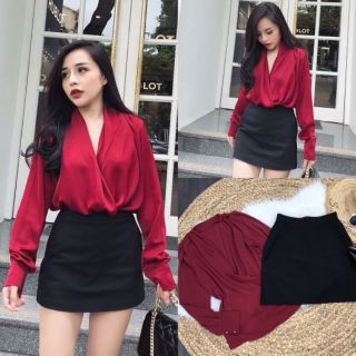 Chân váy đen hàng Thiết Kế