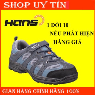 [HÀNG CHÍNH HÃNG] Giày Bảo Hộ Hans HS-34 PICASSO, Siêu Nhẹ, Đế PU, Chống Đâm Xuyên, Va Đập Mạnh