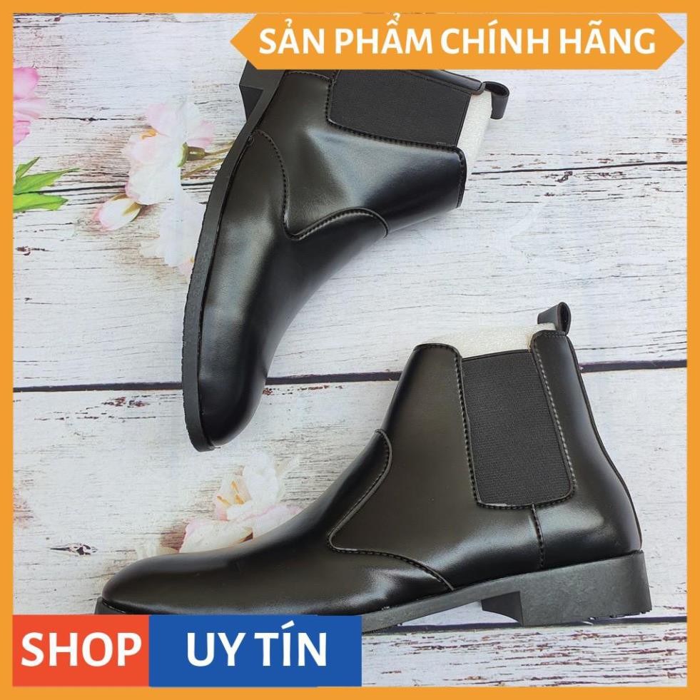 Giày Bốt Nam Cổ Cao, Đế Cao, Da Mềm | BigBuy360 - bigbuy360.vn