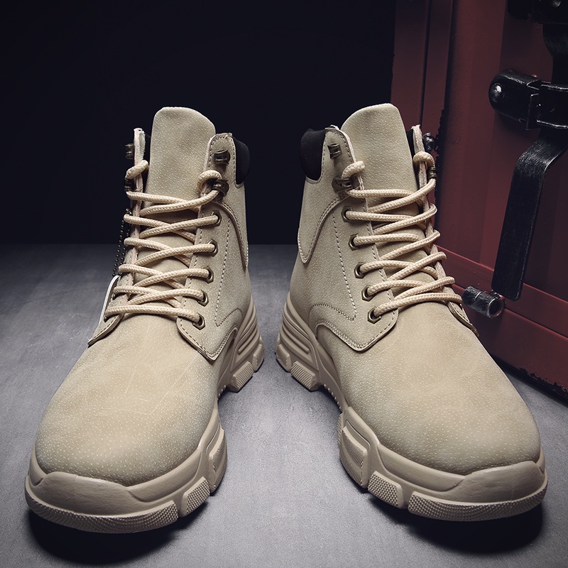 giày nam giày boot nam giày nam cao cổ boots giày cao cổ Chelsea boots Giày Bốt Da Thời Trang Dành Cho Nam