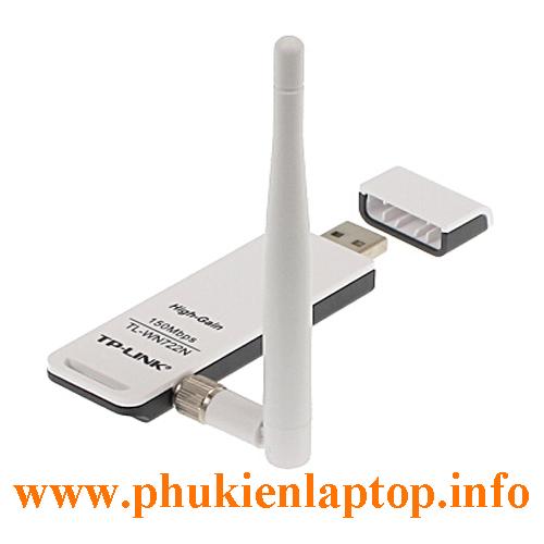 USB WIRELESS TPLINK 722N CÓ ĂNTEN CHÍNH HÃNG