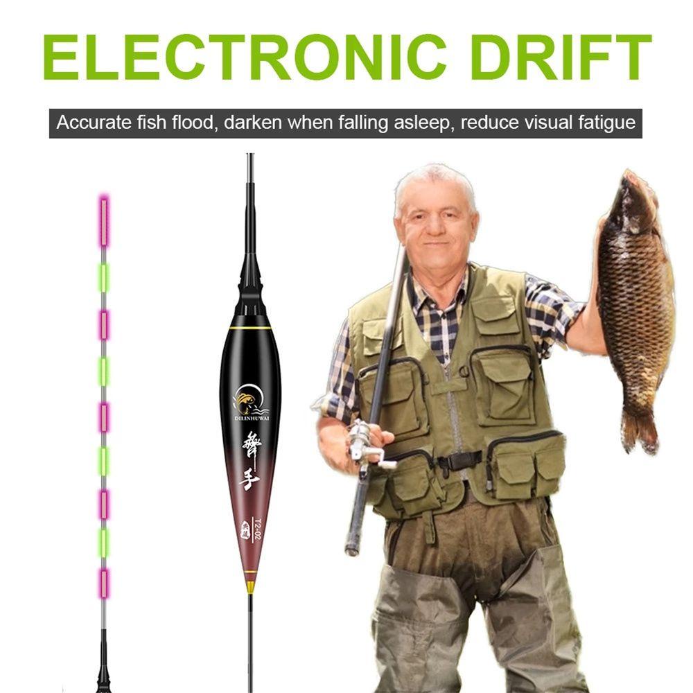 Phao Câu Cá Nano Có Đèn LED Thay Đổi Màu Sắc