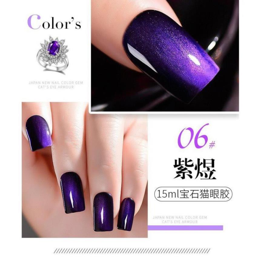 Sơn móng Gel mắt mèo Kaniu bền màu cực kì mướt 12ML - BSMY nhập xịn