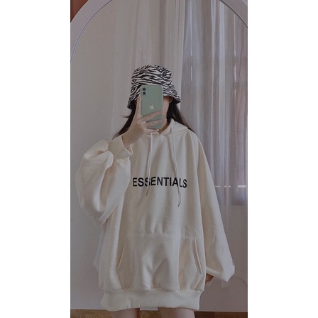 Hoodie asen nỉ bông dày dặn