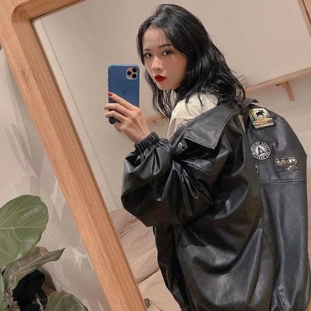 Order áo khoác da ulzzang 3969