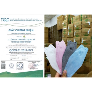 Khẩu trang kf94 duy kien (set 100 cái)