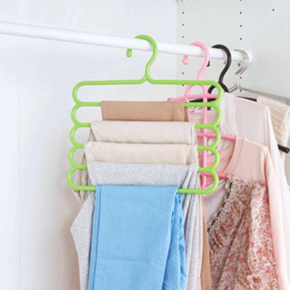 LAKAMIER Móc Treo Quần Áo 5 Tầng Mẫu Mới