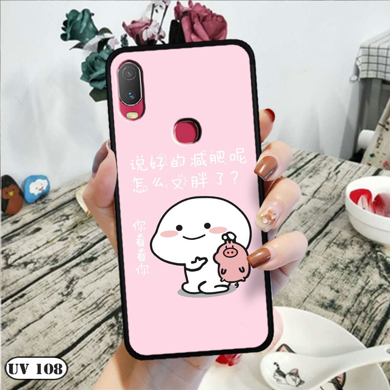 Ốp lưng điện thoại Vivo Y11  - lưng nhám viền dẻo