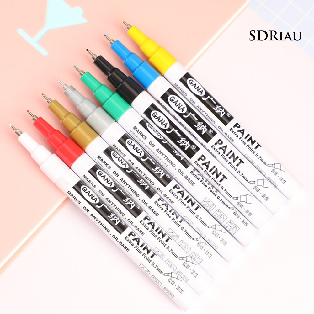 Bút Sơn Dầu Không Thấm Nước Ngòi 0.7mm Chất Lượng Cao