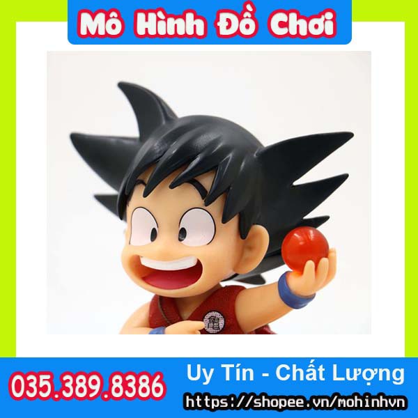 Mô Hình Dragon Ball Songoku Cưỡi Mây |Chất liệu nhựa PVC an toàn, độ bền cao