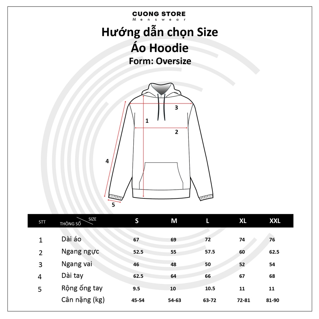 Áo Hoodie nỉ bông tay dài CUPIDCHOICE 2009088 chất vải dày dặn, mềm mịn, không xù, form rộng unisex - CUONG STORE