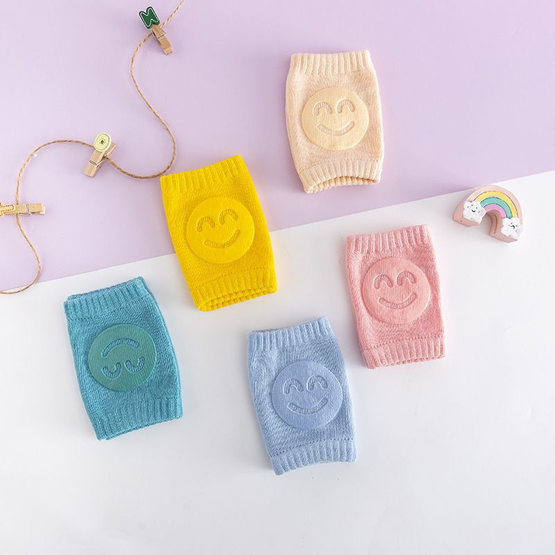 Miếng đệm cotton nhiều lớp bảo vệ đầu gối họa tiết hoạt hình xinh xắn dành cho trẻ em