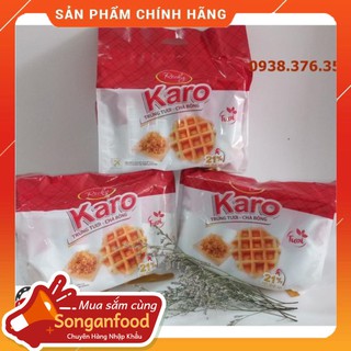 Combo 6 Bánh Trứng Tươi Chà Bông KARO Richy (26g/gói)