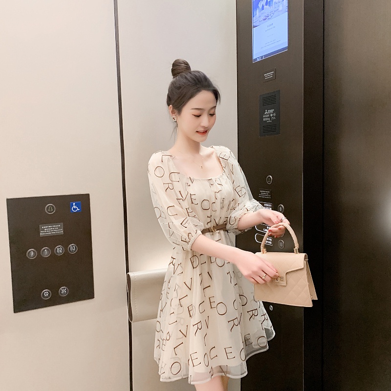 Đầm Hoa Thời Trang Mùa Hè Hàn Quốc Dành Cho Nữ