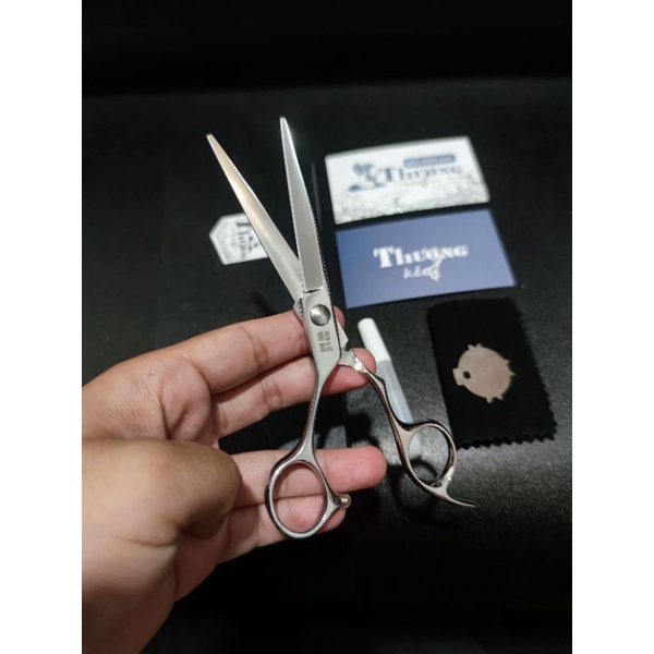 Kéo cắt tóc tay trái Tokyo thép Nhật 440C