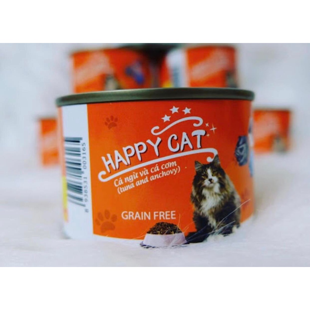 PATE HAPPY CAT CHO MÈO - LON 160G