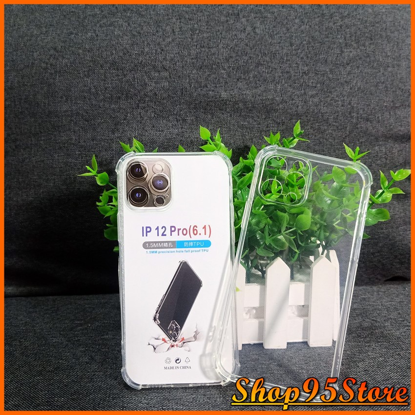 Ốp Lưng dẻo Chống va đập iPhone 12 mini iPhone 12 pro iPhone 12 pro max bảo vệ 4 góc