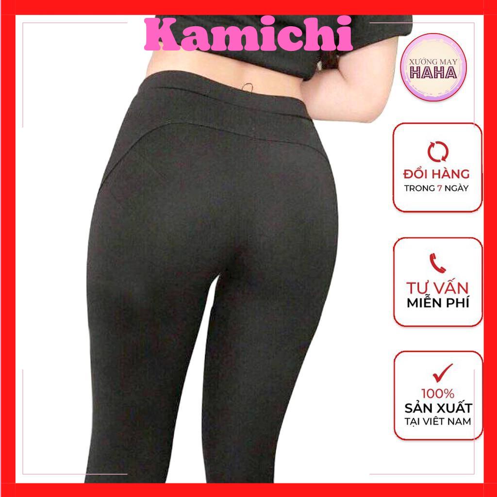 Quần legging nữ nâng mông 3 màu , Quần legging dài nâng mông có size lớn