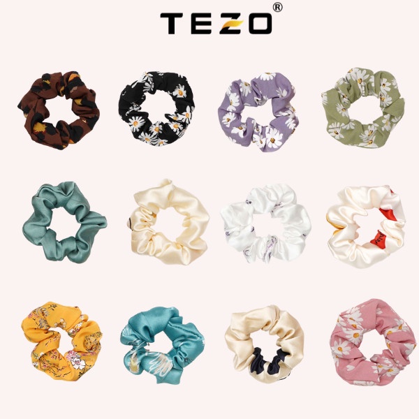 Dây buộc tóc nữ tezo hoạ tiết basic 2203DBT